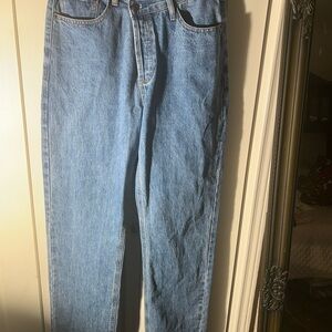 Fashion Nova Light Blue Straight Leg Jeans